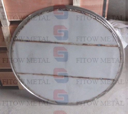 Stainless steel powder filters discs Φ832×8mm