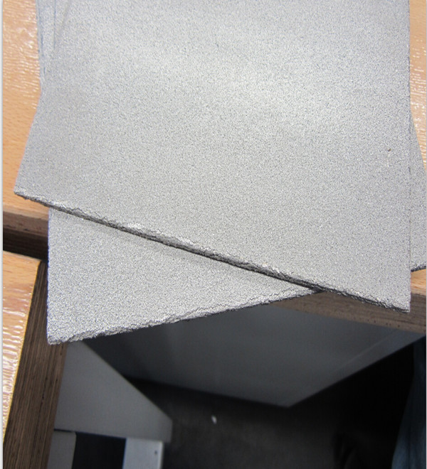 porous titanium metal filter plate 3*195*195MM