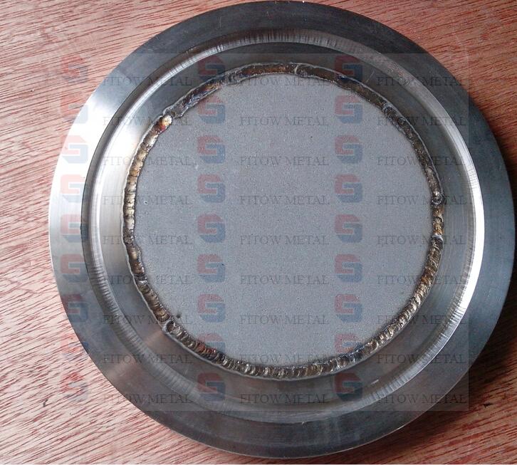 powder stainless steel filter plate with seal groove