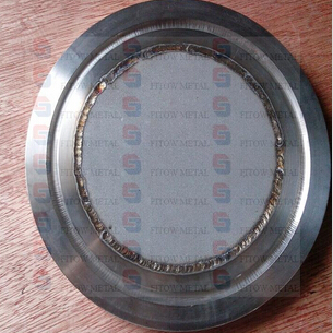 powder stainless steel filter plate with seal groove