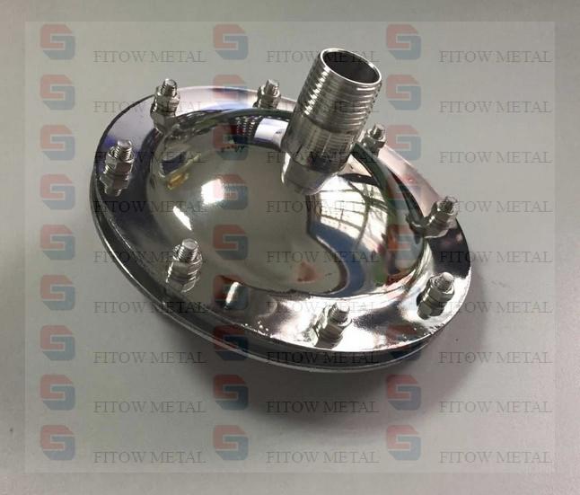 Sintered metal titanium plate aerator, titanium metal aerator