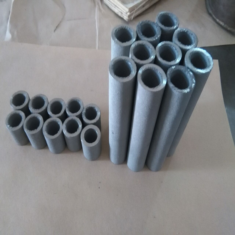 SS sintered filter tube OD20* 25mm ,100mm 5um