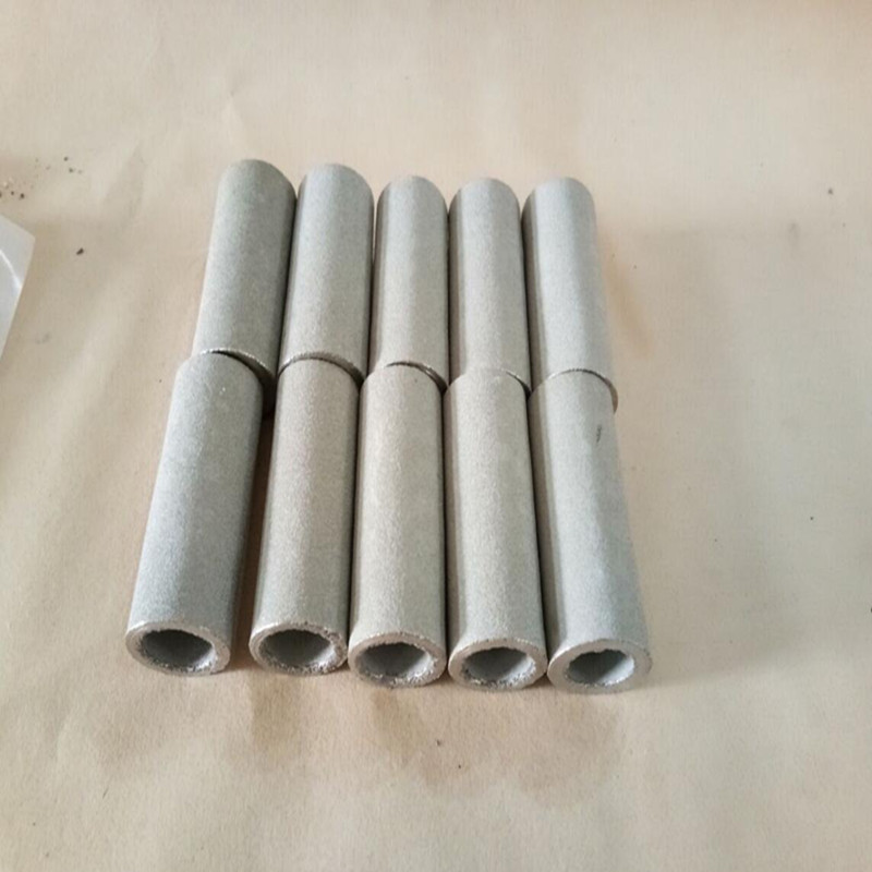 Sintered porous stainless steel strainer pipe OD20*ID14*L50mm