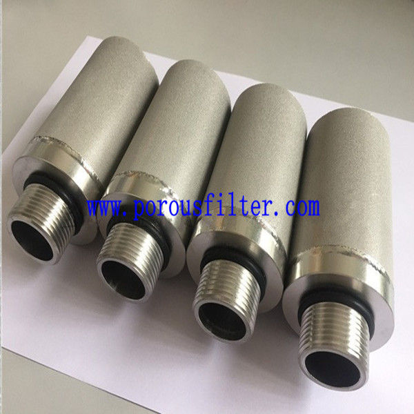 China Titanium Powder Sintered Filter cartridge 