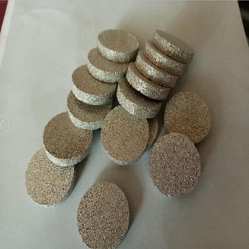 Stainless Steel Powder Filters Disc OD25* 5mm 100um