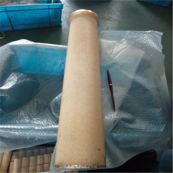 microns sintered porous bronze filters cartridge OD100