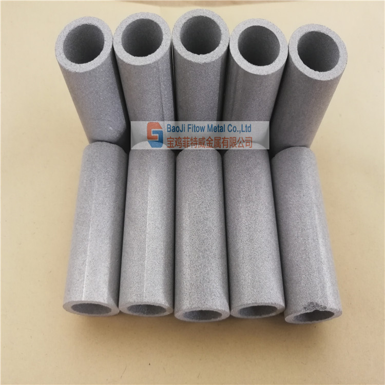 Sintered metal porous filters Tubular OD20*70MM