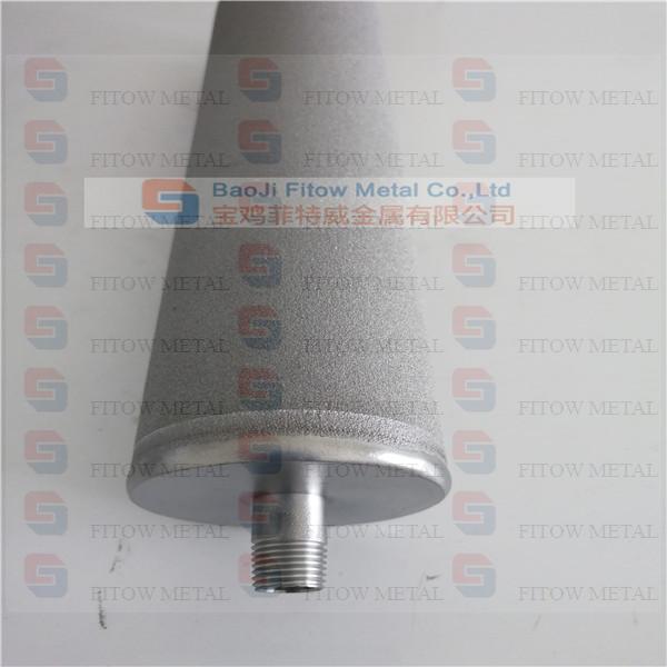  porous sintered titanium filter cartridg OD 60mm * length 245mm 